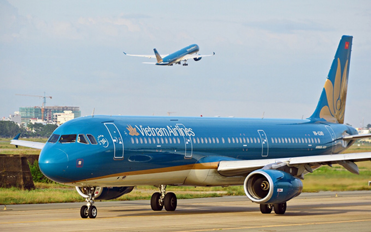 máy bay Vietnam Airlines